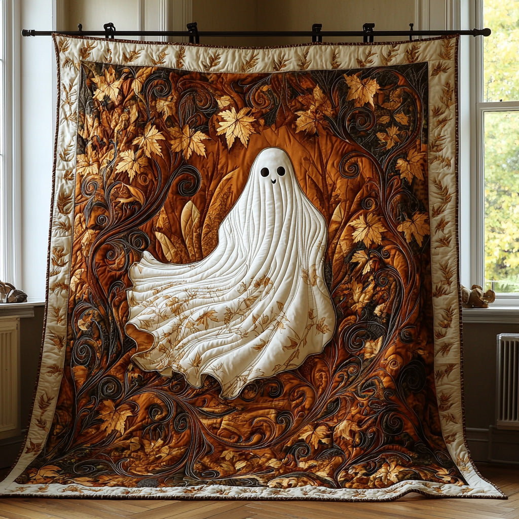 Spooky Stroll Quilted Blanket Horror Themed Blankets Faith Based Gifts For Her