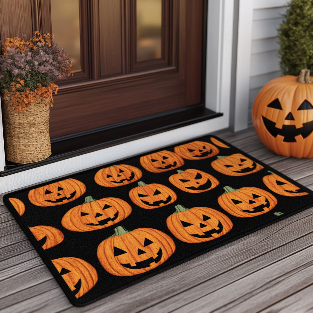 Spooky Welcome Doormat Gifts Decor For Friends and Family on Halloween