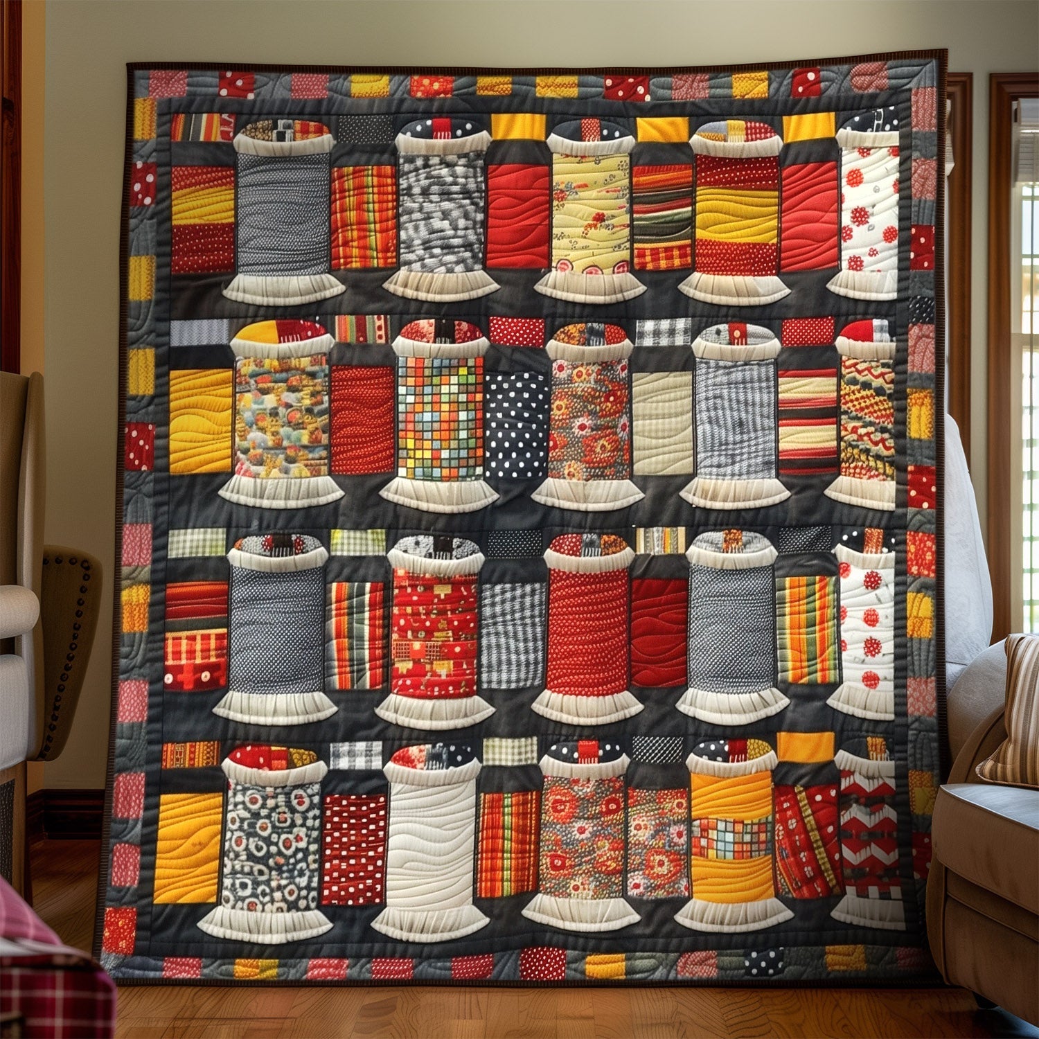 Spool Artistry Quilted Blanket Cute Blankets For Teens