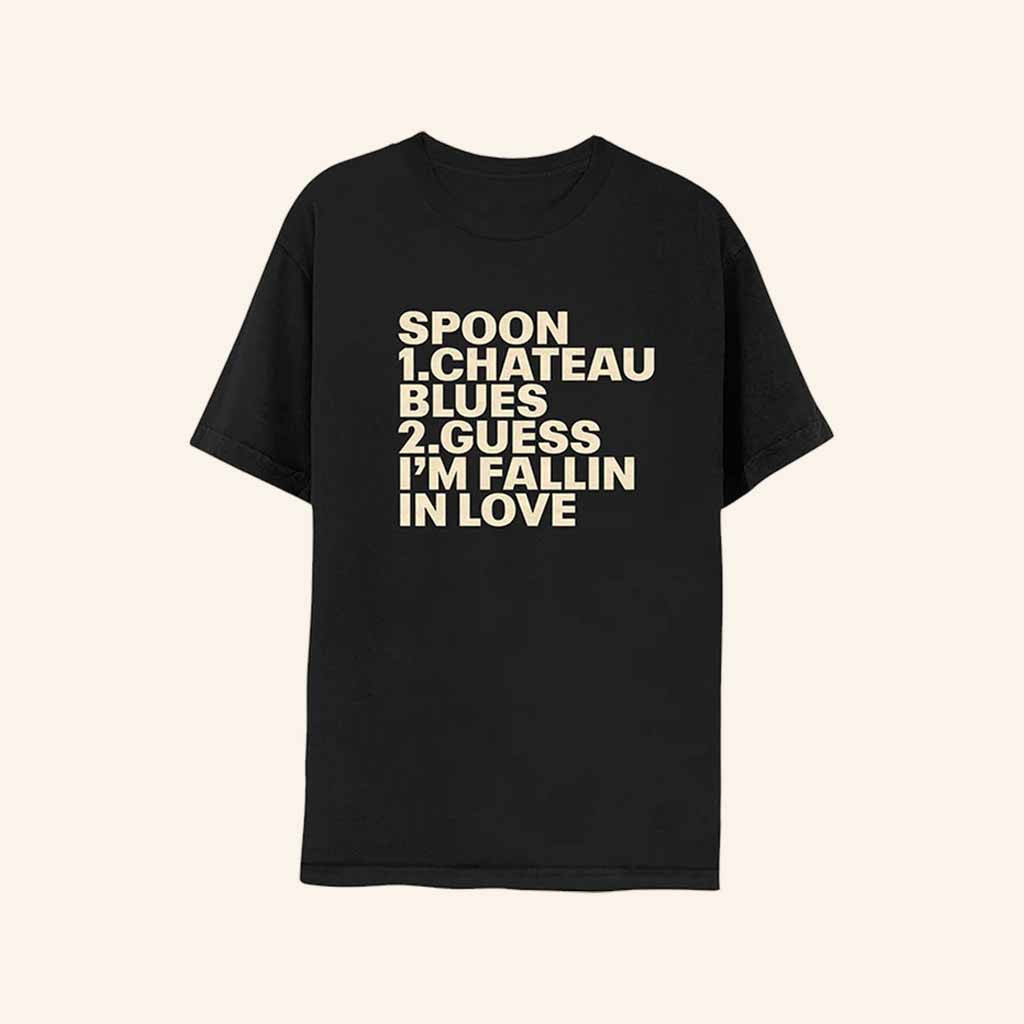 Spoon Merch Chateau Blues Guess I'm Fallin In Love T-Shirt Gifts For Friend Spoon Merch Chateau Blues Guess I'm Fallin In Love T-Shirt Gifts For Friend
