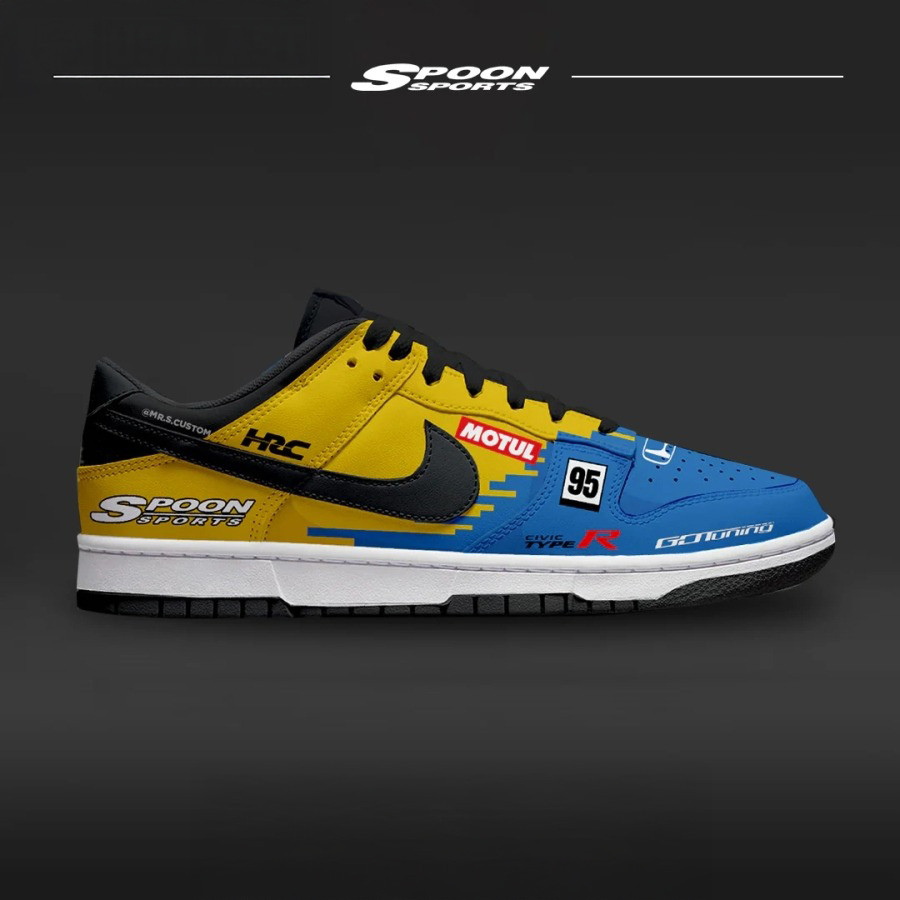 Spoon Sports Livery SB Dunk Low Shoes Unique Birthday Gift For Husband