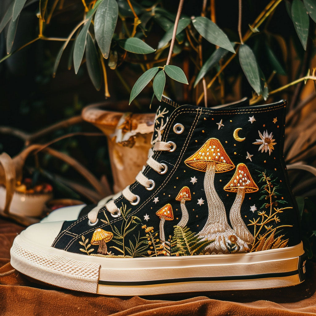 Sporelight Canvas High Tops Christmas Merch Gift