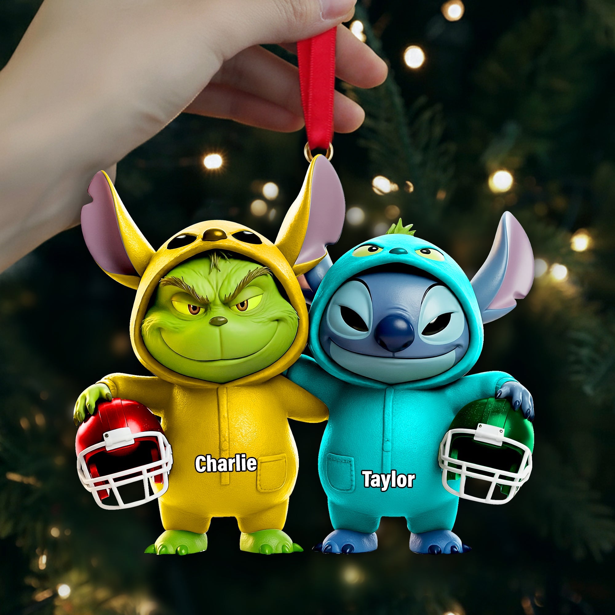 Sport Lover Friends Ornament - Personalized Gift For Besties Christmas Ornament - Family Christmas Ornament Gift