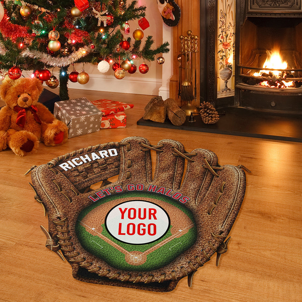Sports Glove Doormat - Personalized Gifts For Sport Lovers - Silly Christmas Gifts For Coworkers