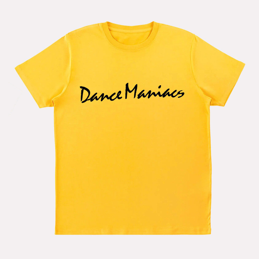 Sportsbanger Merch Dance Maniacs Yellow T-Shirt Gifts For Girlfriend Sportsbanger Merch Dance Maniacs Yellow T-Shirt Gifts For Girlfriend