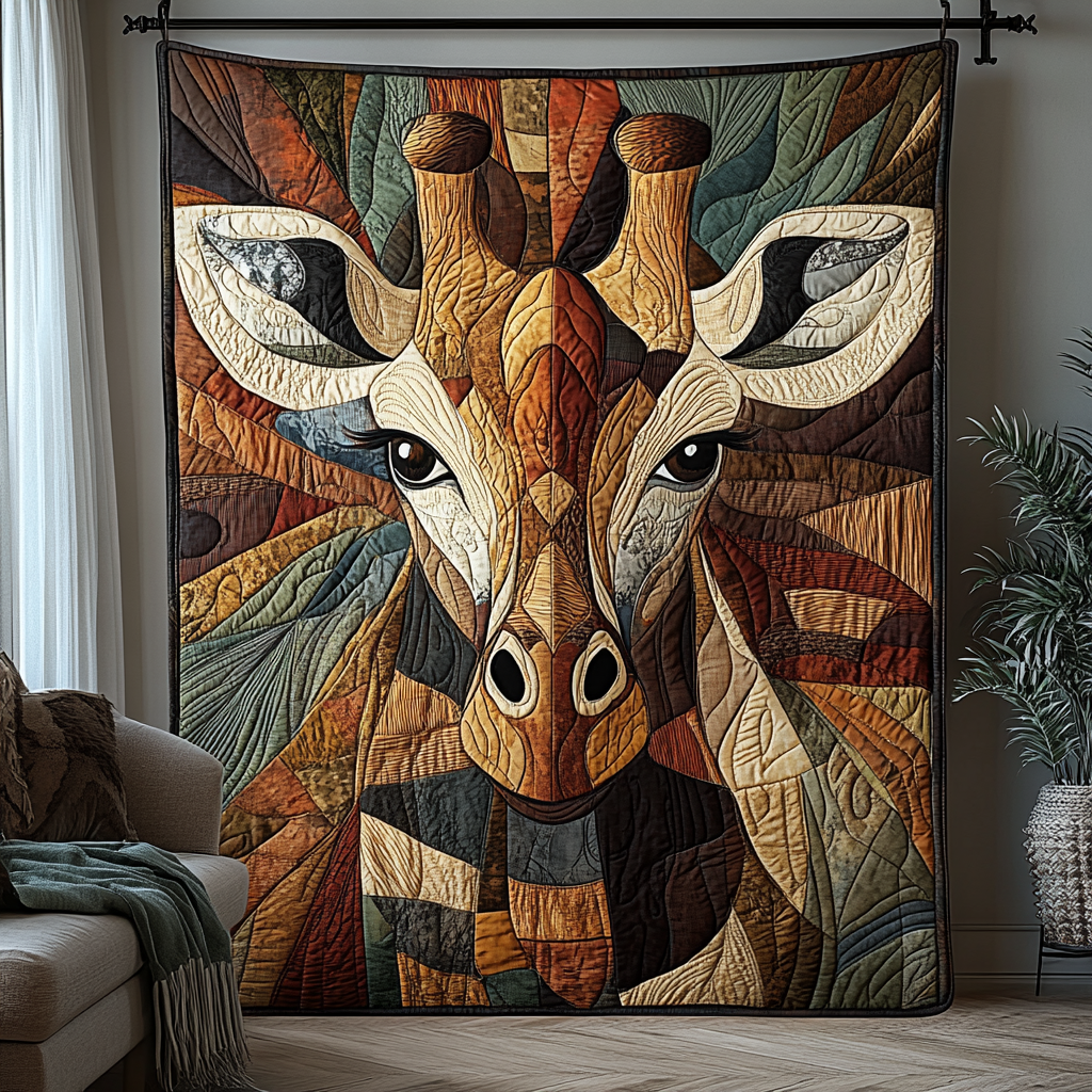 Spots of Wonder Quilted Blanket Presents For Giraffe Lovers