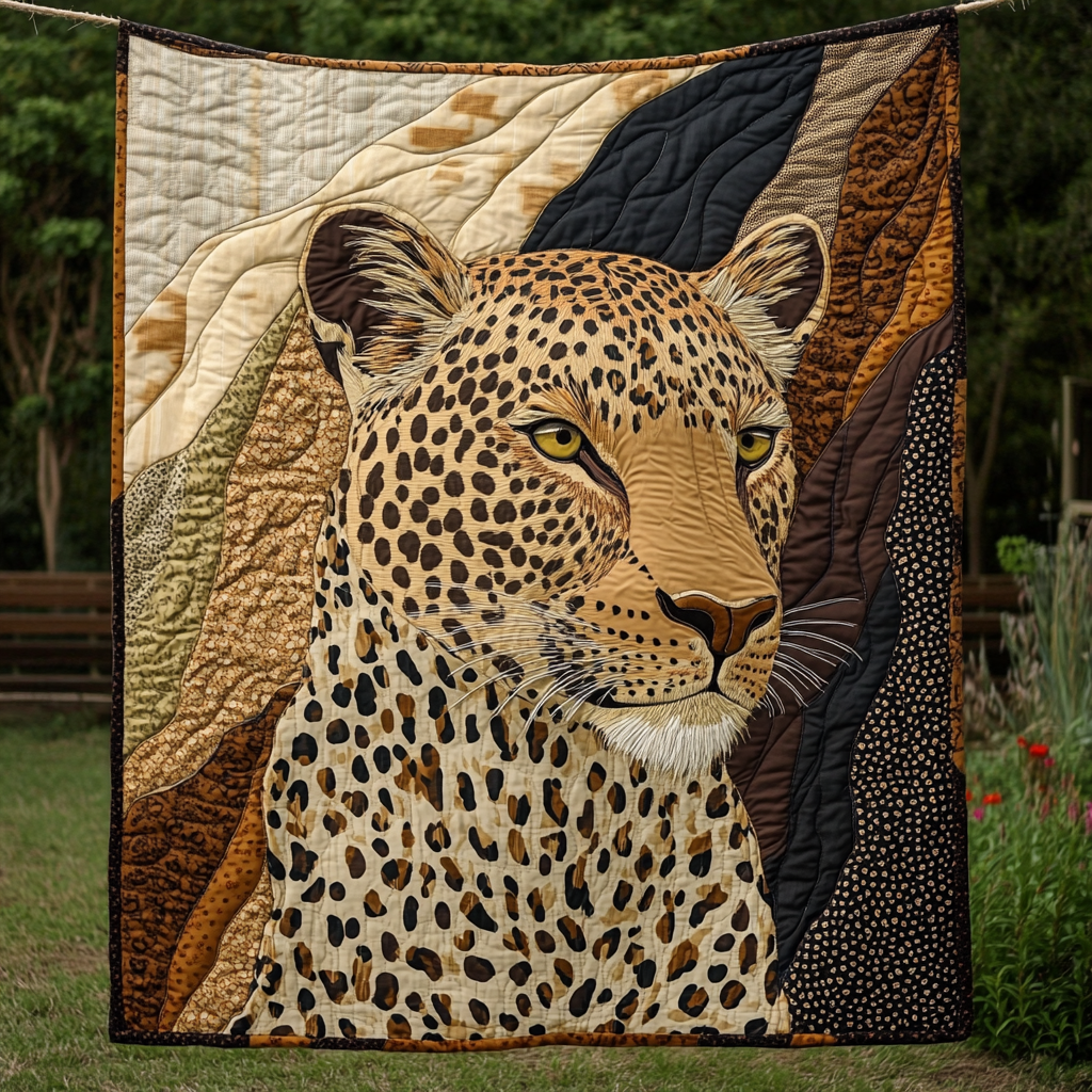 Spotted Sovereign Quilted Blanket Leopard Blanket Leopard Print Presents