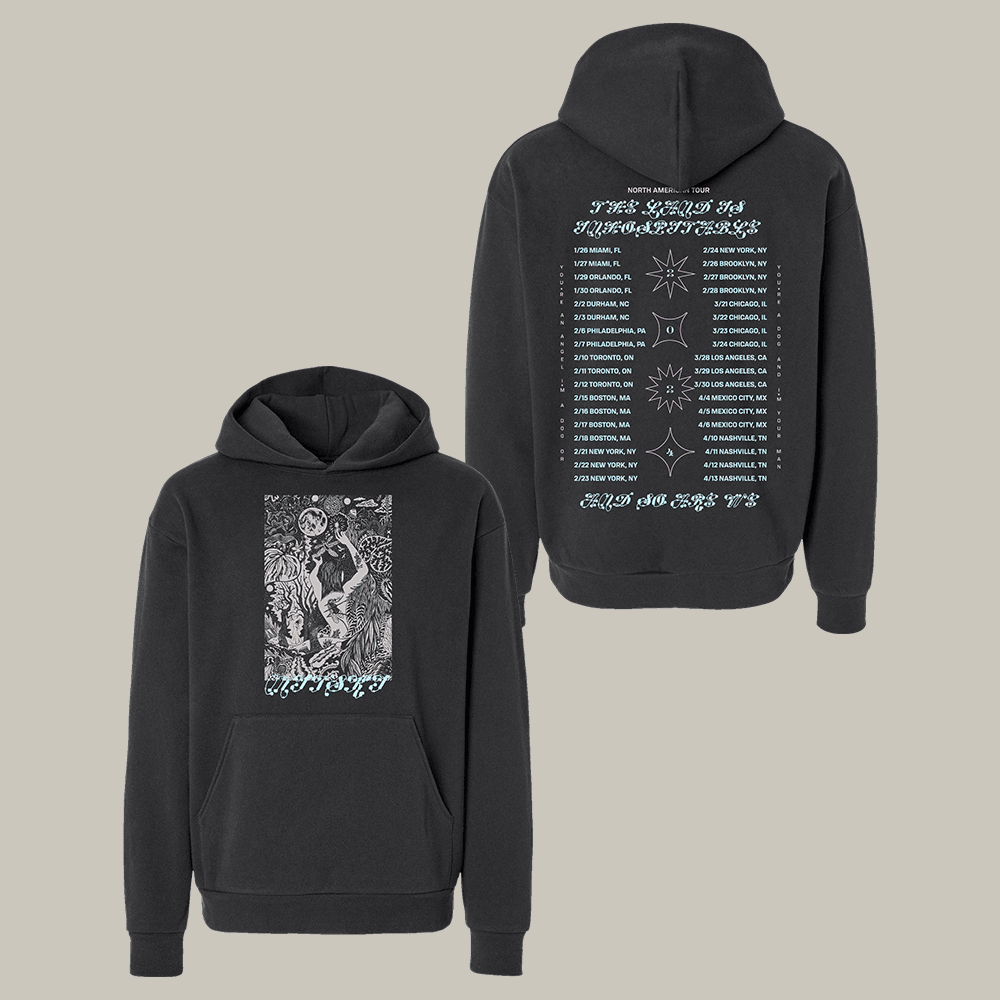 Spring 2024 Tour Hoodie The Land Is Inhospitable and So Are We Album Mitski Merch