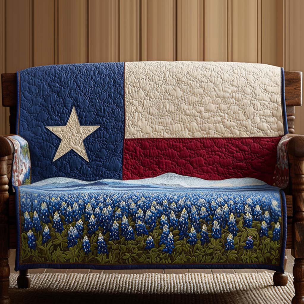 Spring In Texas Quilted Sofa Cover Sofa Cushion Covers Native American Gifts