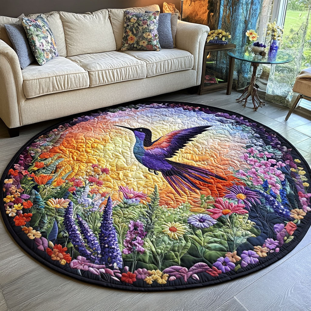 Spring Quilted Round Mat Entryway Ideas Gifts For Sunflower Lovers