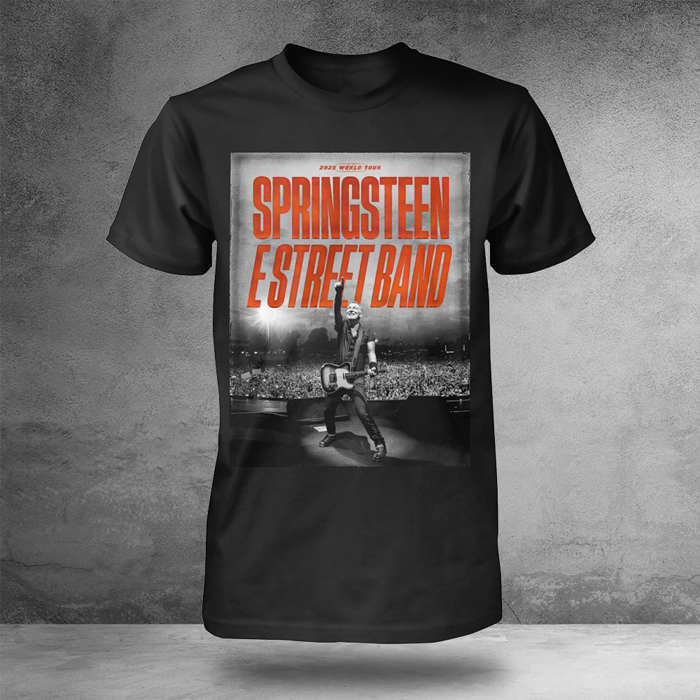 Springs Teen Estreet Band 2025 World Tour T-Shirt Music Lovers Gifts