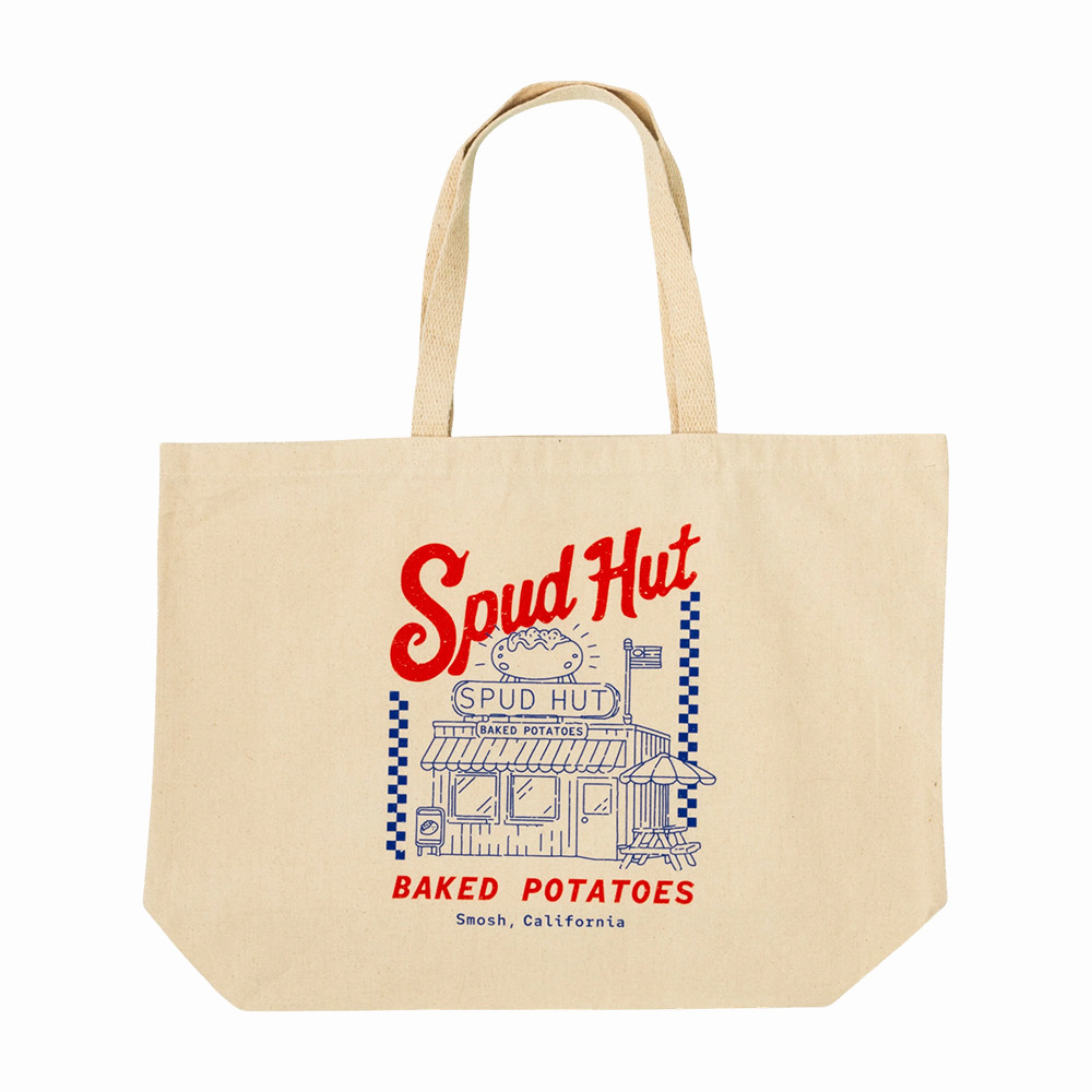 Spud Hut Smosh Tote Bag Streetwear Accessories Mother's Day Gift For Wife