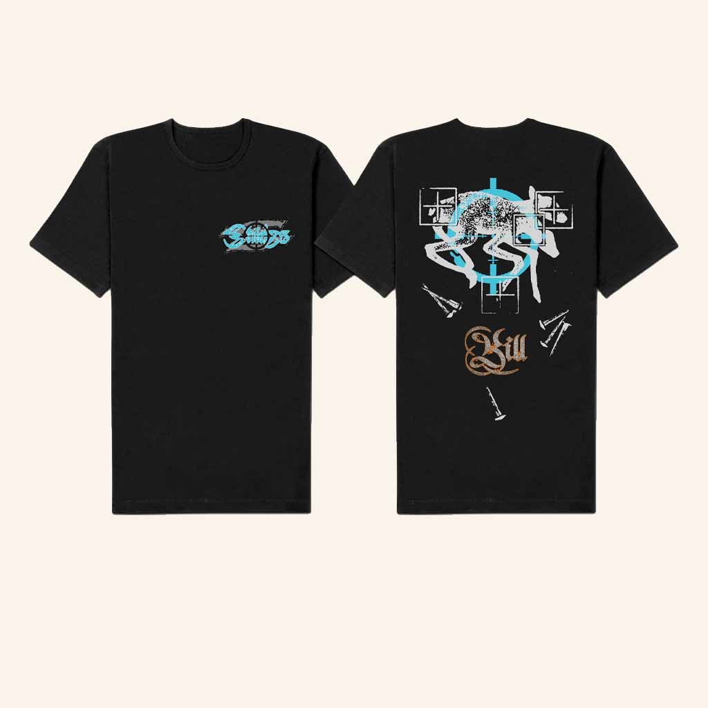 SPV Merch Shields Deer Black T-Shirt Unique Birthday Gift For Husband SPV Merch Shields Deer Black T-Shirt Unique Birthday Gift For Husband