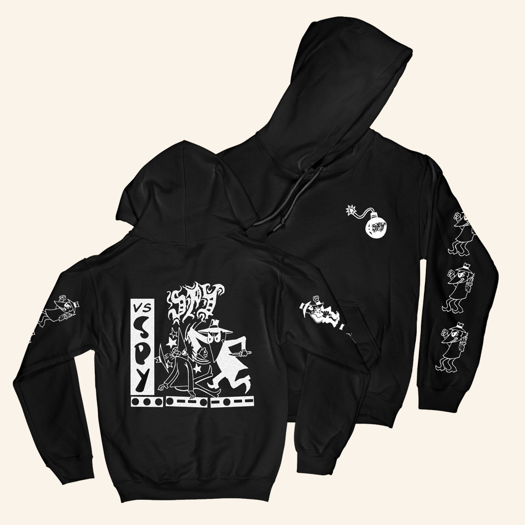 Spy Worldwide Merch Spy Vs Spy Hoodie Black Dad Christmas Gifts Spy Worldwide Merch Spy Vs Spy Hoodie Black Dad Christmas Gifts