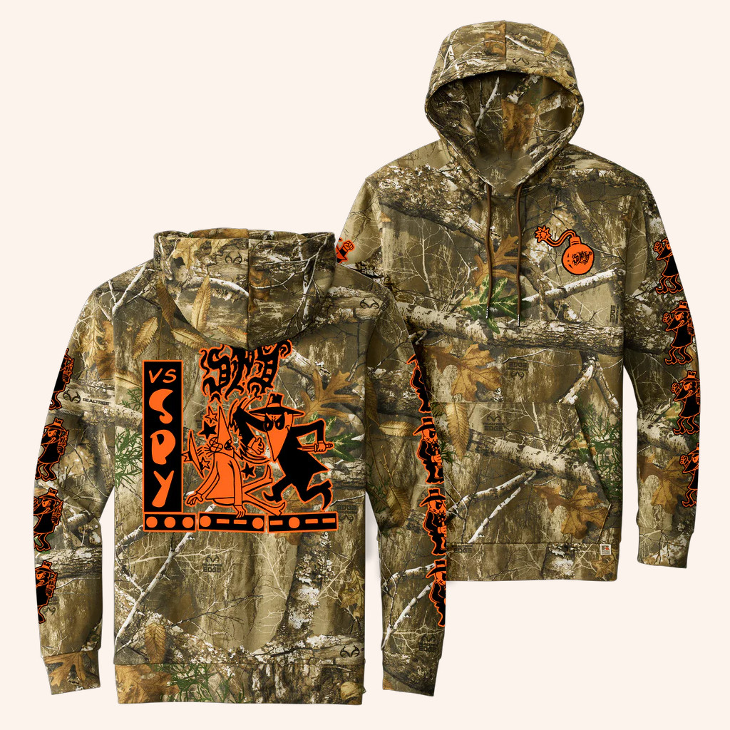 Spy Worldwide Merch Spy Vs Spy Realtree Camo Hoodie Birthday Gift For Husband