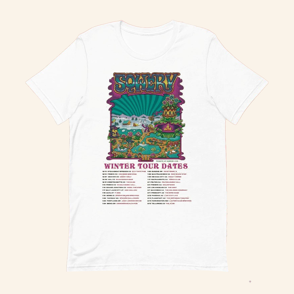 Sqwerv Winter Tour Dates 2026 Jan Feb T-Shirt Sqwerv Merch Gifts For Band Lovers Sqwerv Winter Tour Dates 2026 Jan Feb T-Shirt Sqwerv Merch Gifts For Band Lovers