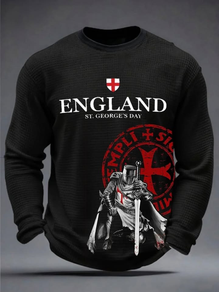 St Georges Day 2026 England Stands Firm Long Sleeve Shirt Patriotic English Shirt Best Gift For England Supporters
