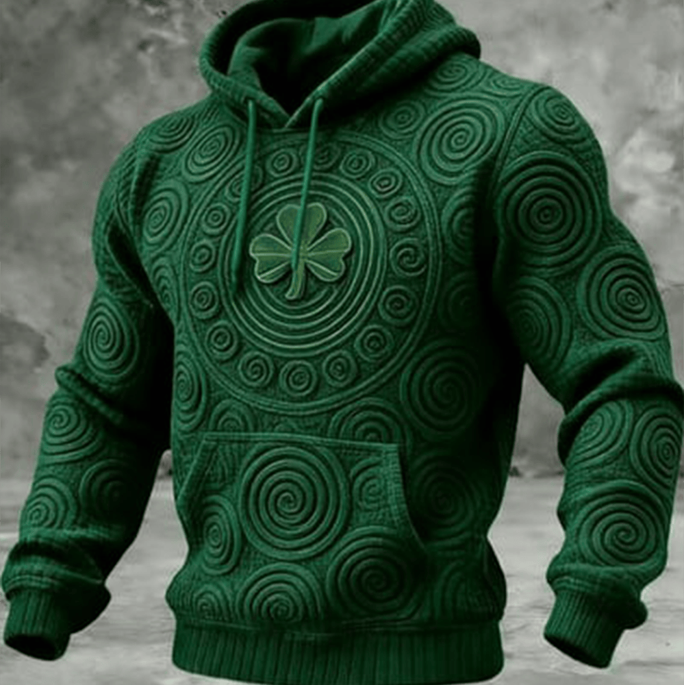 St Paddys Day Shamrock Hoodie St Patrick's Day Apparel Gift Ideas For Father