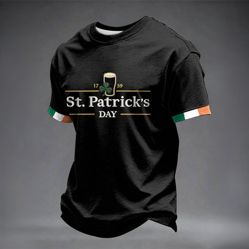St Patrick's Day 17 59 Dry Irish Stout T-Shirt St Patrick's Day 2026 Clothes Husband Gift Idea