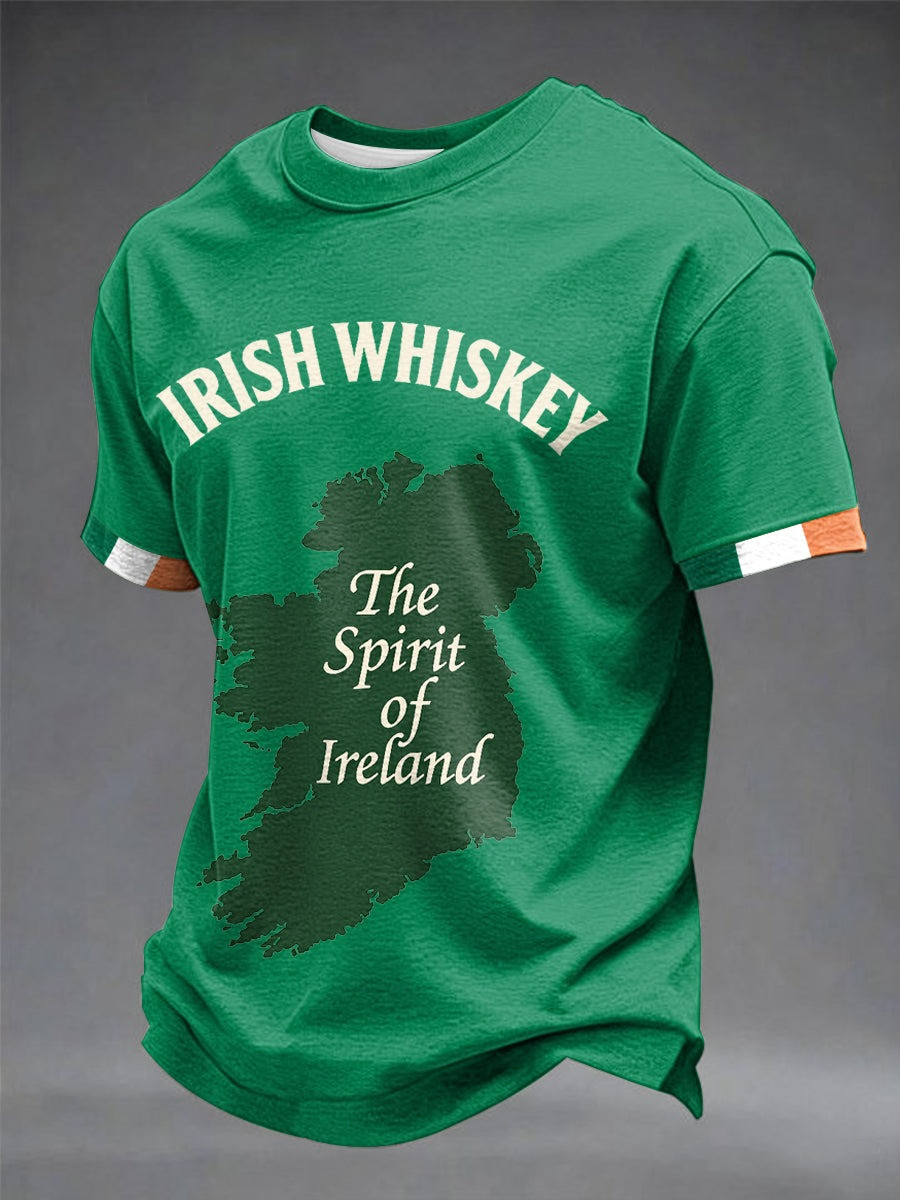St Patrick's Day Clothes Irish Whiskey The Spirit Of Ireland Shirt St Patricks Day Gift Ideas