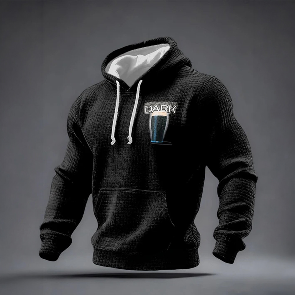 St Patrick's Day Hello Darkness My Old Friend Hoodie Holiday Apparel Present For Him