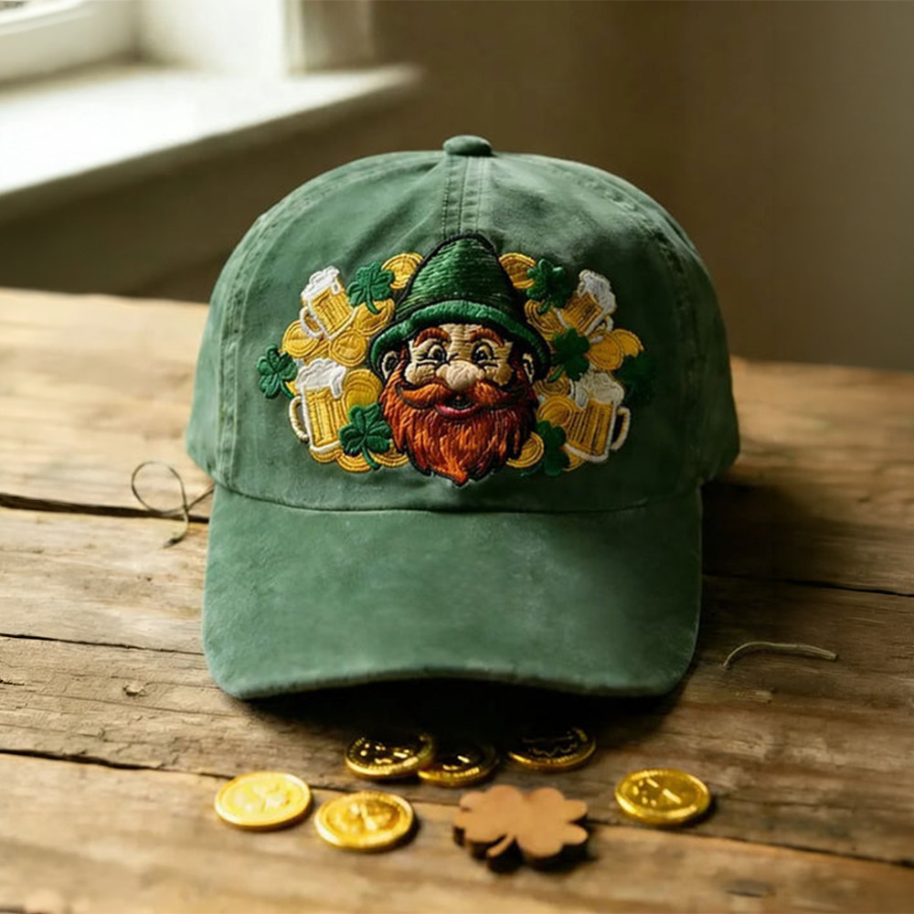 St Patrick's Day Leprechaun Hat Saint Patrick's Day Baseball Cap Best Gift For Him
