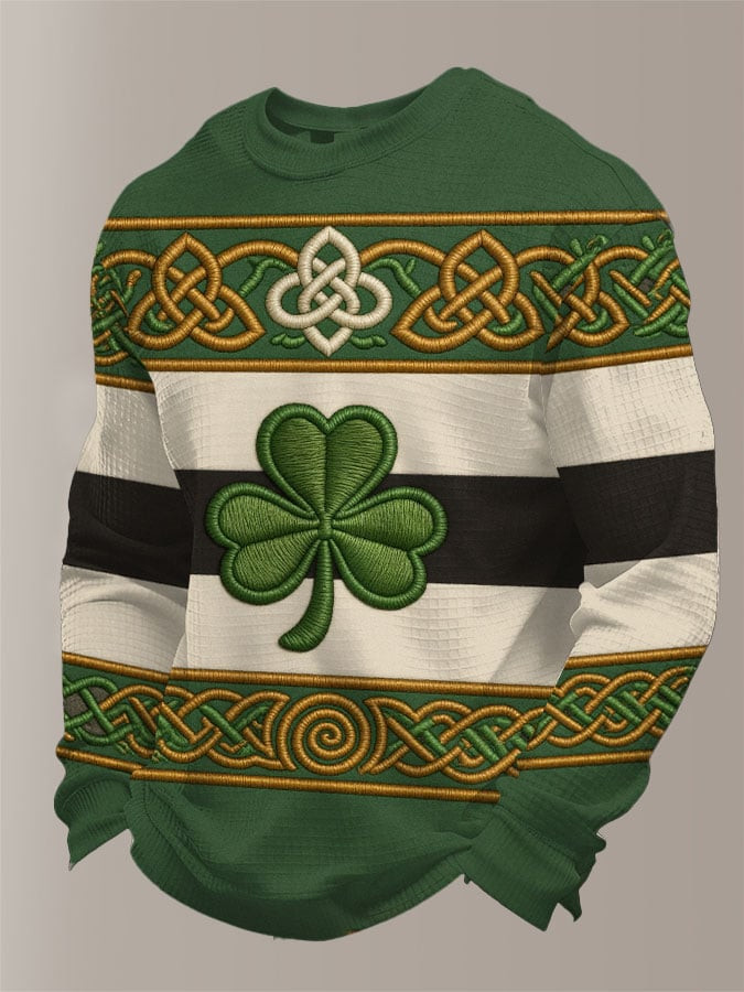 St Patricks Day Long Sleeve Shirt St Patrick's Day Apparel Shamrock Gifts