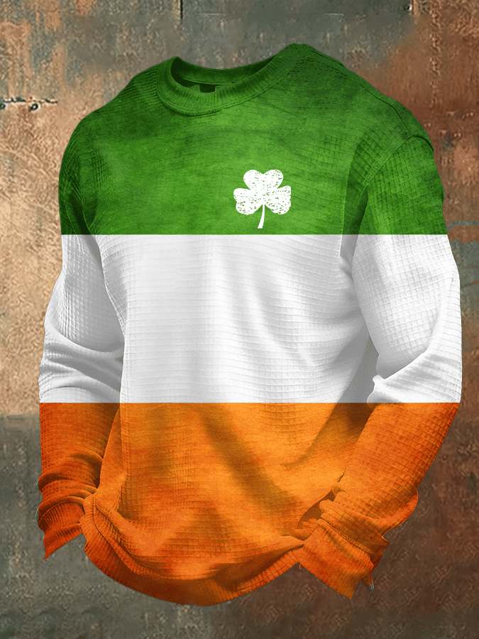 St Patricks Day Luck Of The Irish Long Sleeve Shirt Holiday Apparel Gift Ideas For Friends