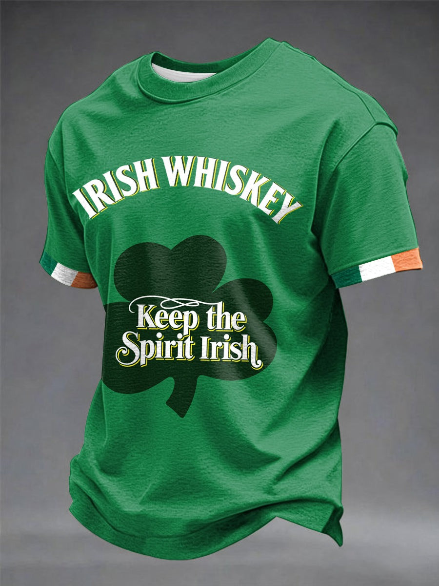 St Patrick's Day Outfits Irish Whiskey Keep The Spirit Irish Shirt St Patrick's Day Gift Ideas