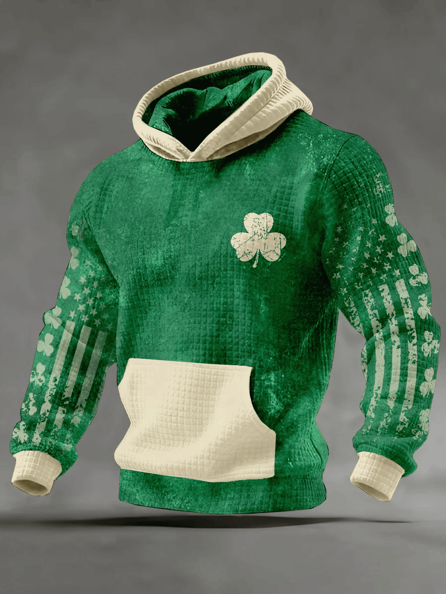 St Patricks Day Shamrock Hoodie Holiday Apparel Best St Patrick's Day Gift Ideas