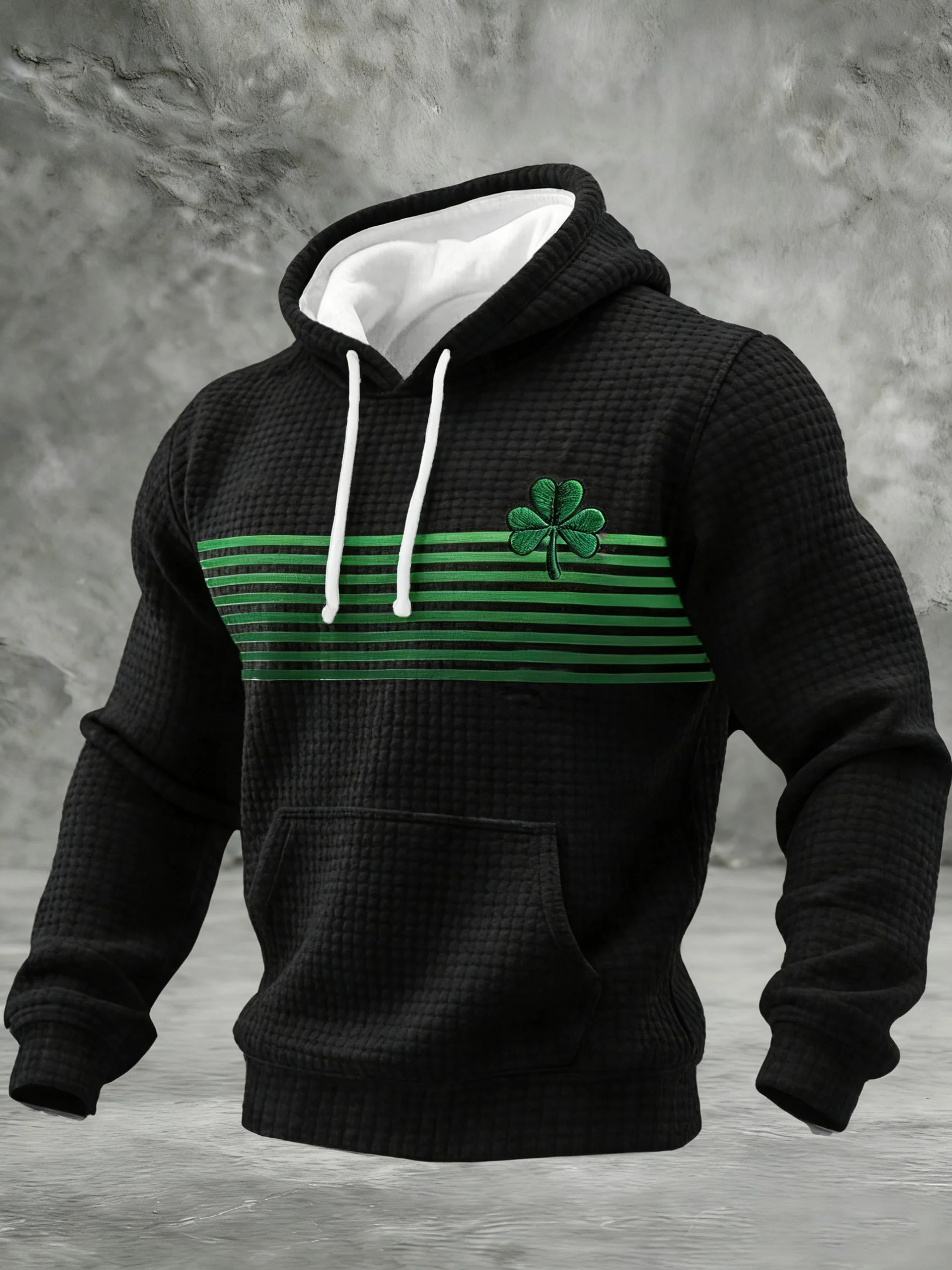 St Patrick's Day Shamrock Hoodie St Pattys Day Outfit Awesome St Patrick's Gifts For Men