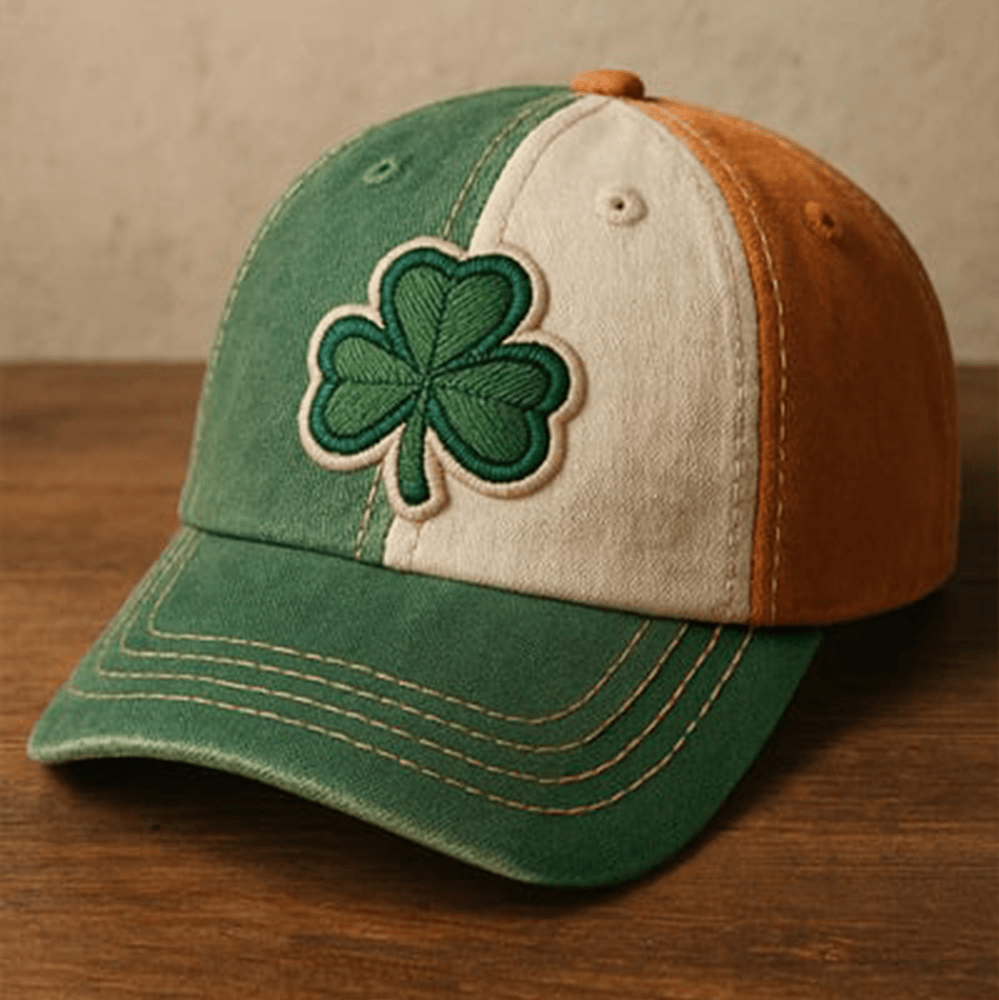 St Patrick's Day Shamrock Vintage Hat St Patrick's Day Cap Holiday Gift For Brothers