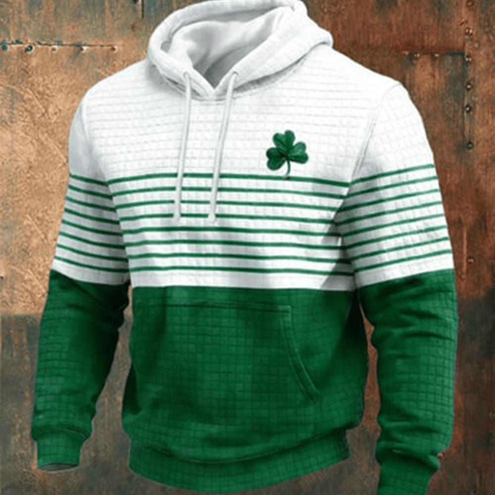 St Patrick's Day Shamrock Vintage Hoodie Saint Patricks Day Outfits Best Gift For Boyfriend