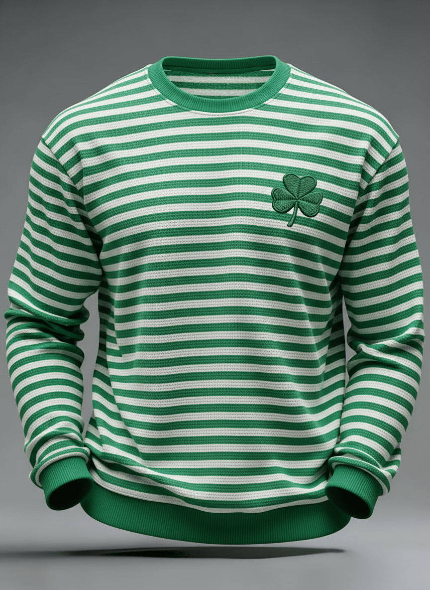 St Patrick's Day Sweatshirt Men Graphics Casual Irish Pride Best Gift For Irish