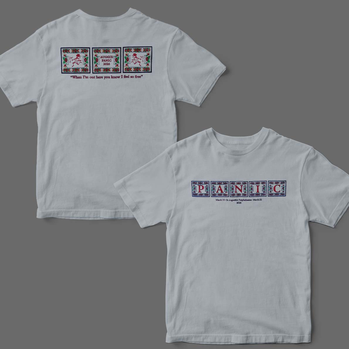 St. Augustine Florida 2026 Event Widespread T-Shirt Rock Music Fan Merch Father's Day Gift