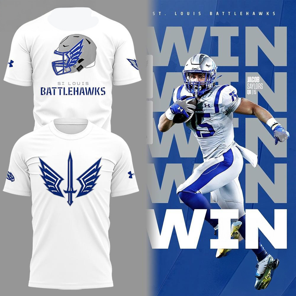 St. Louis Battlehawks Football Logo Team New Design Shirt Presents For Football Lovers