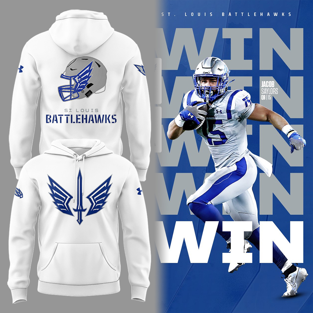 St. Louis Battlehawks Hoodie Best Gifts For Football Fans