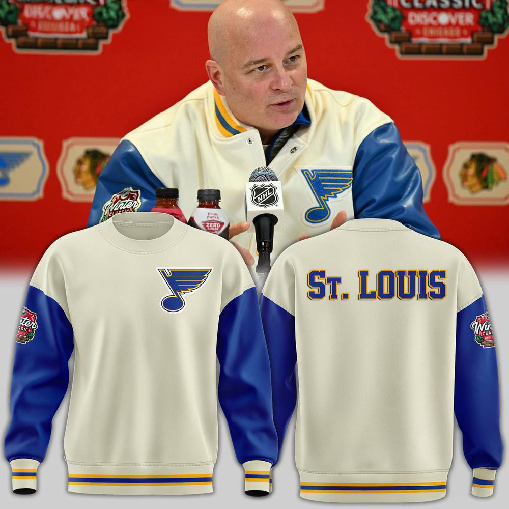 St. Louis Blues Special Winter Sweatshirt Gifts For Hockey Fans