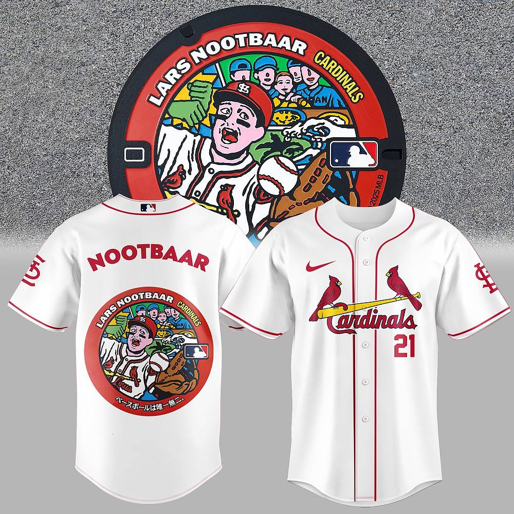 St. Louis Cardinals Nootbaar 2025 MLB Japan Rising Stars Jersey Best Gift For Baseball Fans