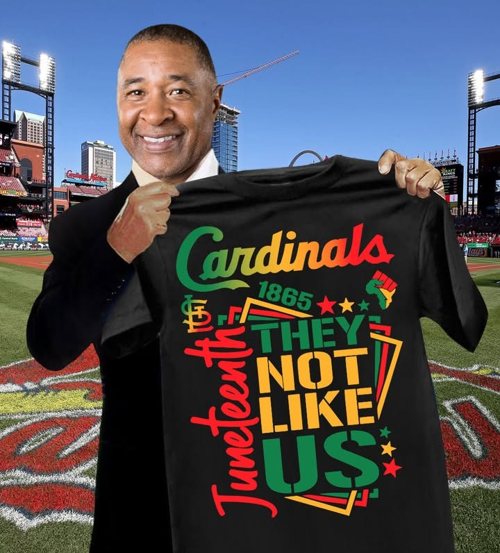 St. Louis Cardinals x Juneteenth They Not Like Us T-Shirt Cardinals Merch