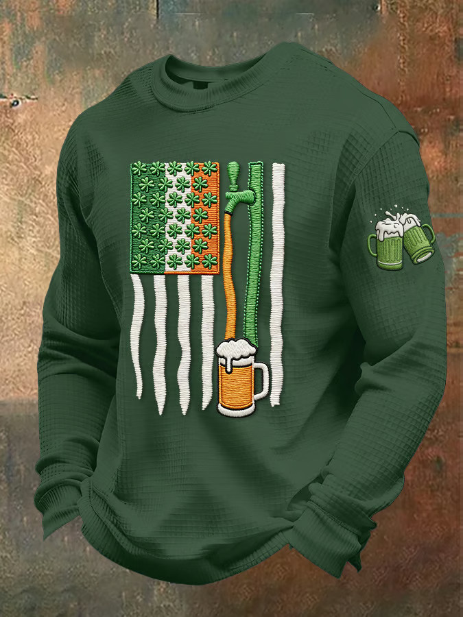 St. Paddy's Day Shamrock Oktoberfest Beer Long Sleeve T shirt St Patrick'S Day Gift Ideas