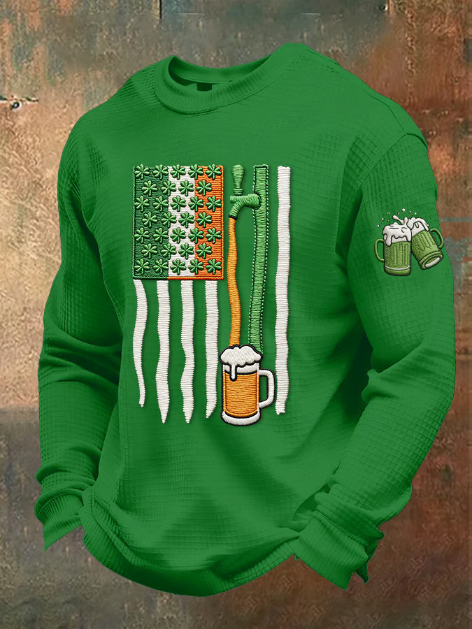 St. Paddy's Day Shamrock Oktoberfest Beer Long Sleeve T shirt St Patrick'S Day Gift Ideas