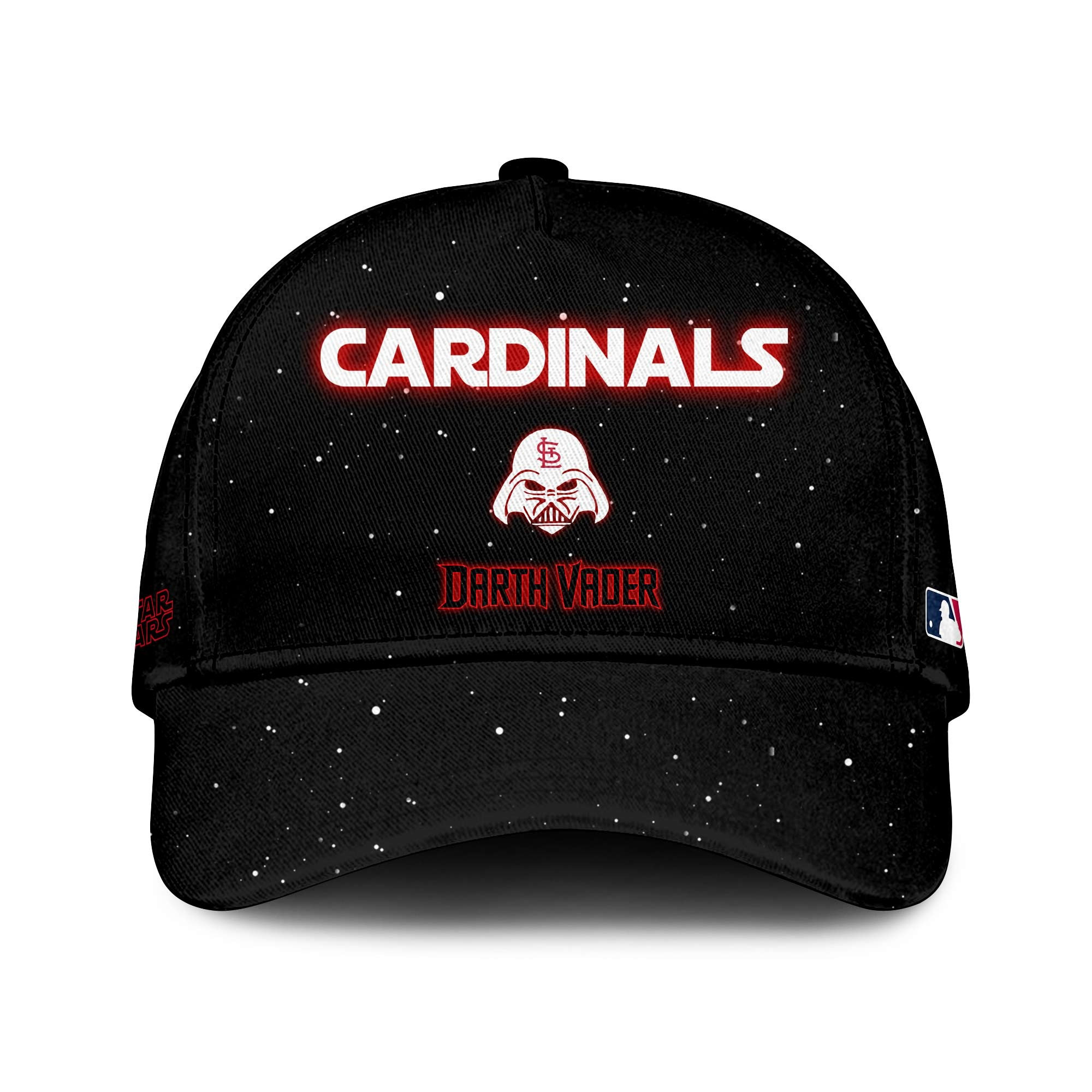 St.Louis Cardinals x Star Wars Darth Vader Night Hat Cool Gifts For Baseball Lovers