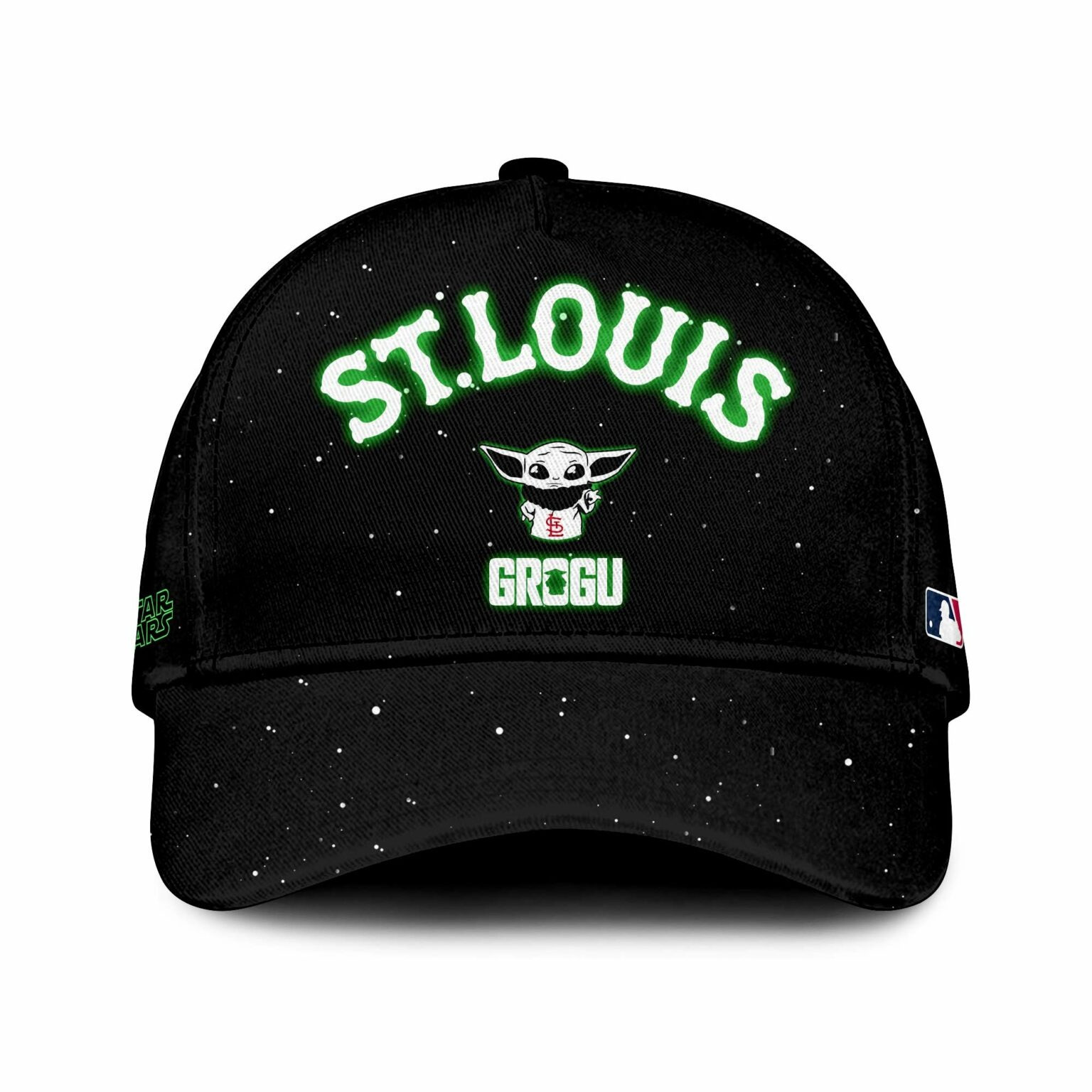 St.Louis Cardinals x Star Wars Grogu Night Hat Baseball Enthusiast Gifts