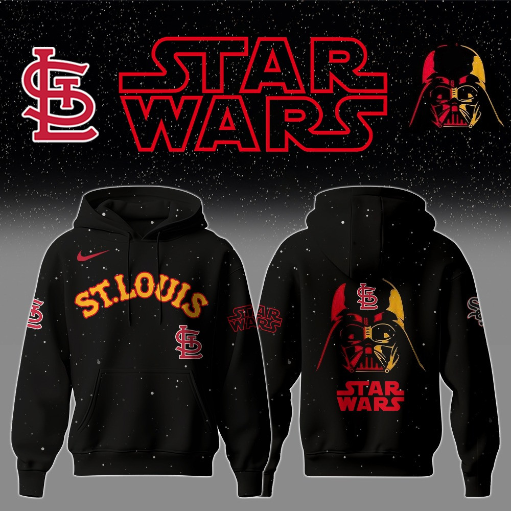 St.Louis Cardinals x Star Wars Night Hoodie Gifts For Baseball Fans