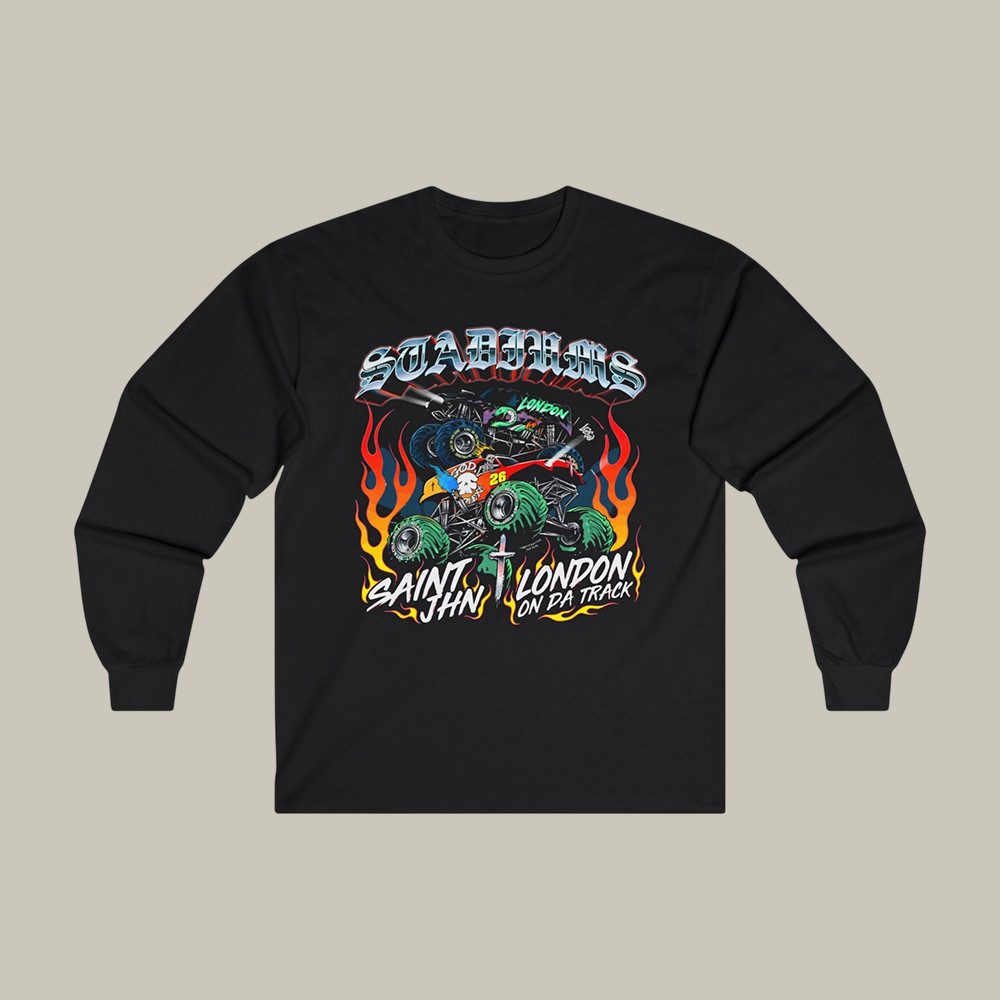 Stadiums With London On Da Track Saint Jhn Long Sleeve Shirt Rap Music Apparel