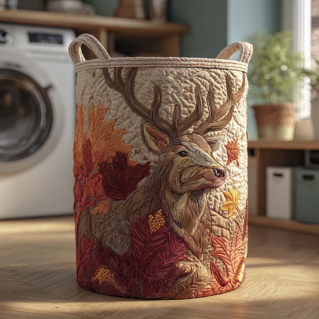 Stagwatch Quilted Laundry Basket Halloween Merch Gift