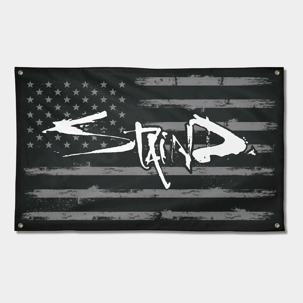 Staind Merch Classic Logo Wall Flag Staind Flag Home Decor Gifts For Rock Band Fans