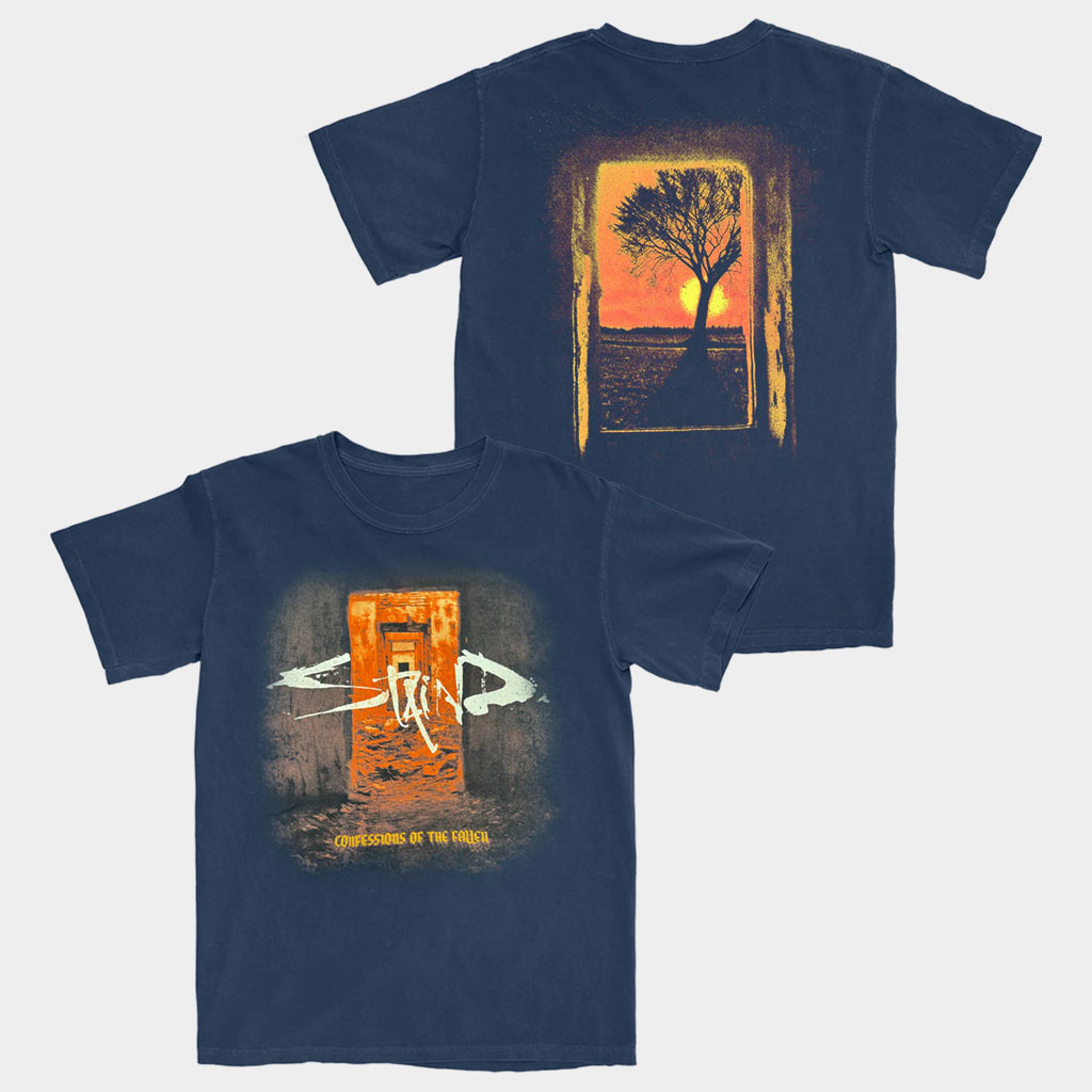 Staind Merch Confessions Of The Fallen Album T-Shirt Best Gifts For Rock Lovers