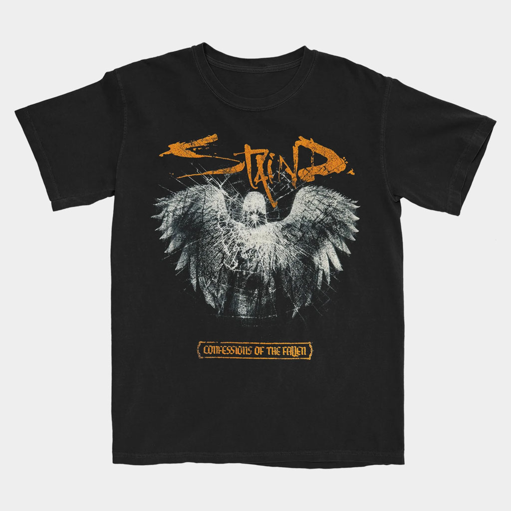 Staind Merch Confessions Of The Fallen Angel T-Shirt Staind Shirt Gifts For Rock Band Fans